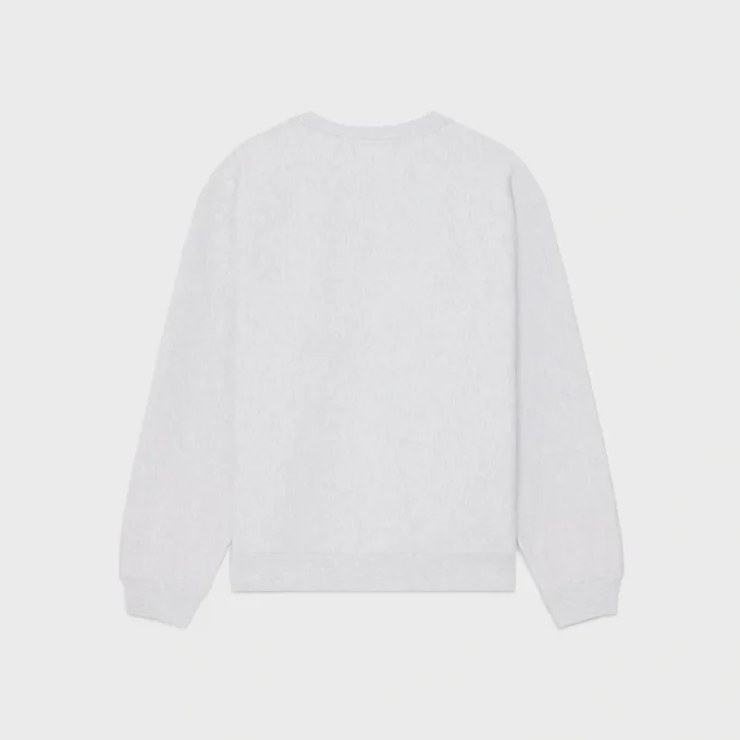 Tröja i bomullsfleece