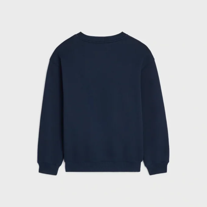 Tröja i bomullsfleece