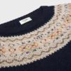 Tröja med rund hals i Triomphe Fair Isle-ull Tröja med rund hals i Triomphe Fair Isle-ull