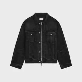 Truckerjacka i bomullsdenim