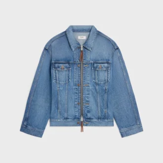 Truckerjacka i bomullsdenim