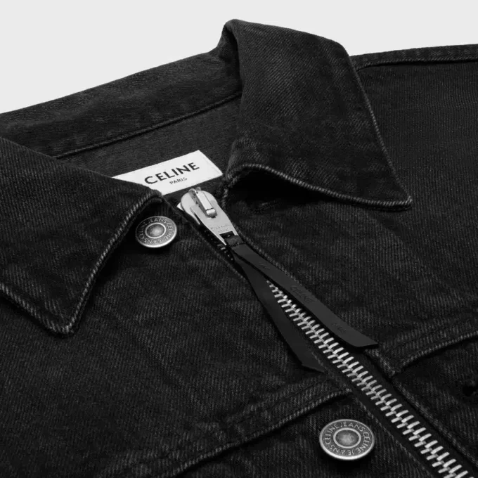 Truckerjacka i bomullsdenim Truckerjacka i bomullsdenim