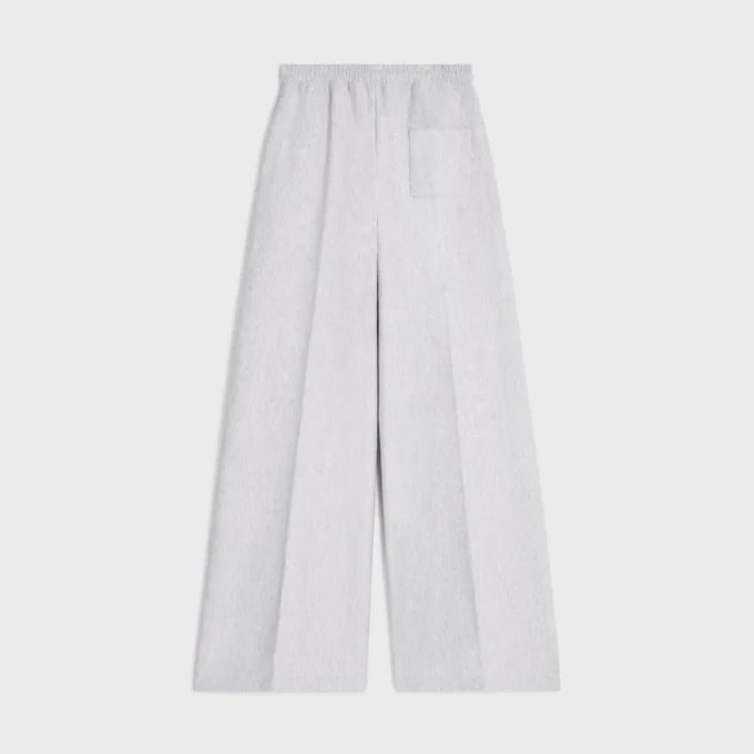 Utställda sweatpants i bomullsfleece Utställda sweatpants i bomullsfleece