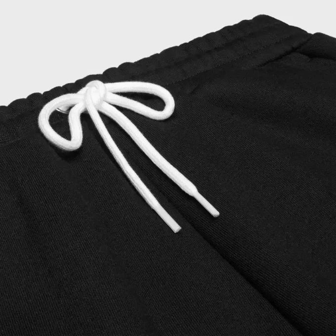 Utställda sweatpants i bomullsfleece Utställda sweatpants i bomullsfleece