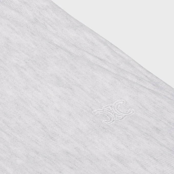 Utställda sweatpants i bomullsfleece Utställda sweatpants i bomullsfleece