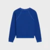 Vanlig sweatshirt i bomullsfleece