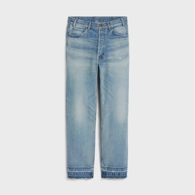 Wesley-jeans i bomullsdenim