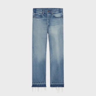 Wesley-jeans i bomullsdenim