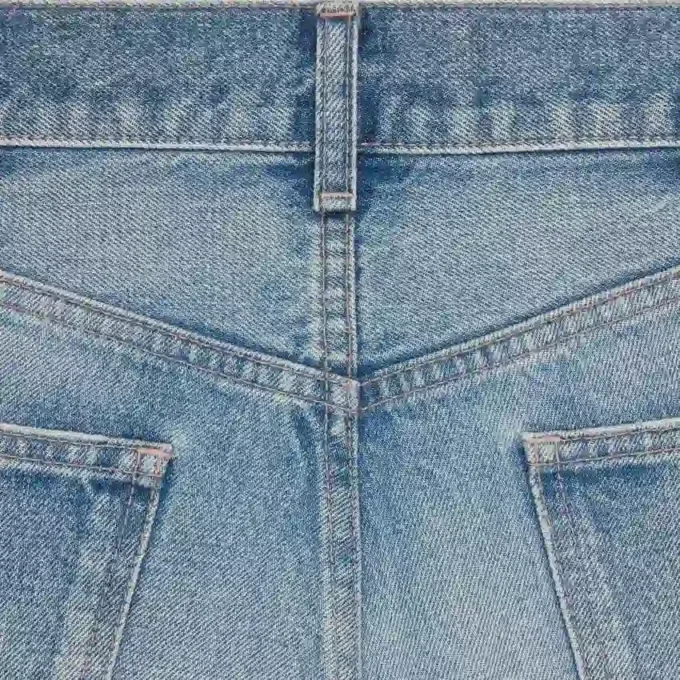 Wesley-jeans i bomullsdenim
