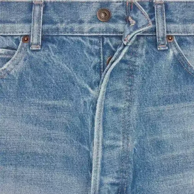 Wesley-jeans i bomullsdenim