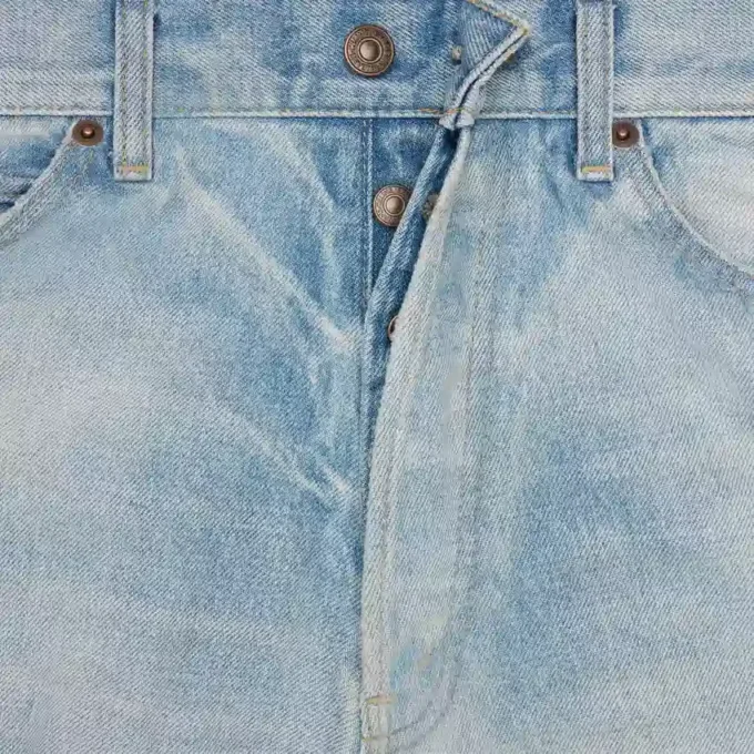 Wesley-jeans i bomullsdenim