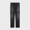 Wesley-jeans i svart issköljd denim