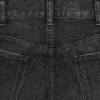 Wesley-jeans i svart issköljd denim