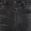 Wesley-jeans i svart issköljd denim